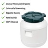 Browin 360010 Barrel, 10 L, Plastic Barrel, Food Barrel, Water