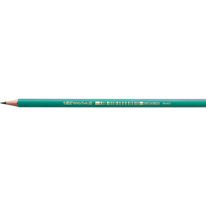 BIC Ecolutions Evolution 650 HB Pencil (Pack of 12) â€“
