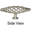 5 Pack Satin Nickel or Brushed Nickel Oval Bird Cage