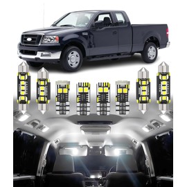 BMT xms Car Interior LED Light Replacement for Ford F-150 F150 2004-2008,6000K Super Bright Interior Light Bulbs Package, 14pcs