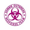 Zombie Outbreak Response Team Sticker Vinyl Decal Notebook Car Window