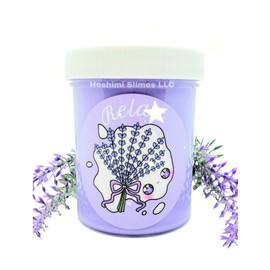 Aromatherapy Relax Lavender Handmade Scented Butter Slime 4oz - Hoshimi Slimes