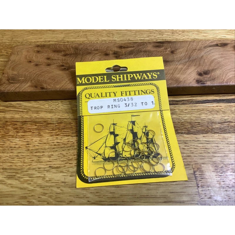 MODEL SHIPWAYS MS0438 Trop Ring 3/32 - NOS - 1