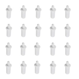Loimon 20 Pcs Shutter Louver Repair Pins,Blind Bolt, Replacement Pins,Universal Fit for AU Window Shutters