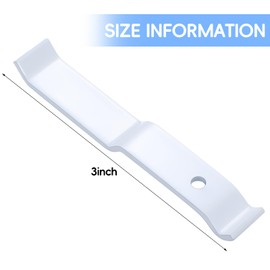 MorningRo 4 Pcs 3" Wire Shelf Corner Support Bracket Wire Closet Shelving Accessories Support Brackets for Ventilated Wire Shelving Corner Support