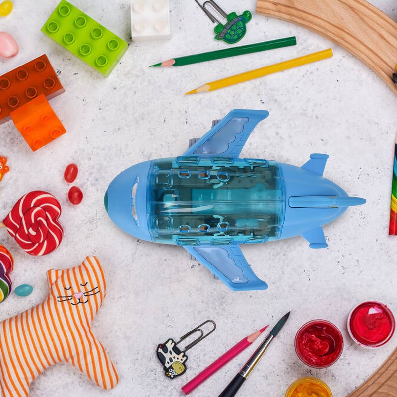 Airplane Toys Simulation Omni Directional Acousto Optic Aircraft Toy for