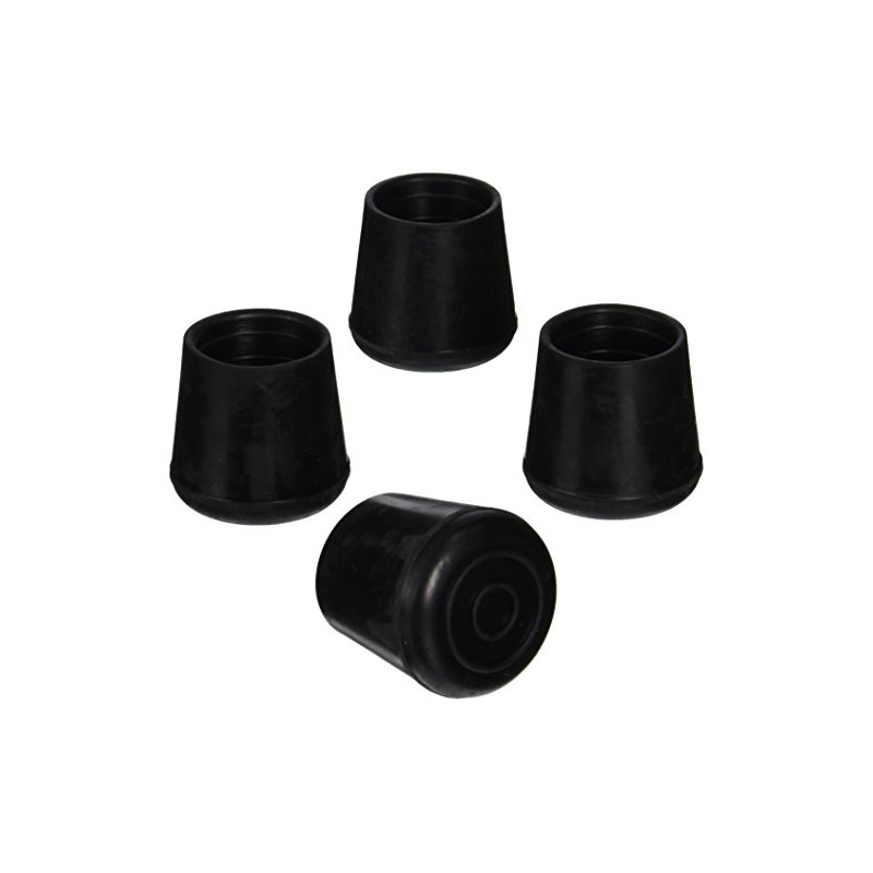 Mintcraft #219-2458 Blkn Rbr Leg Tip 1-1/8 Set of 4