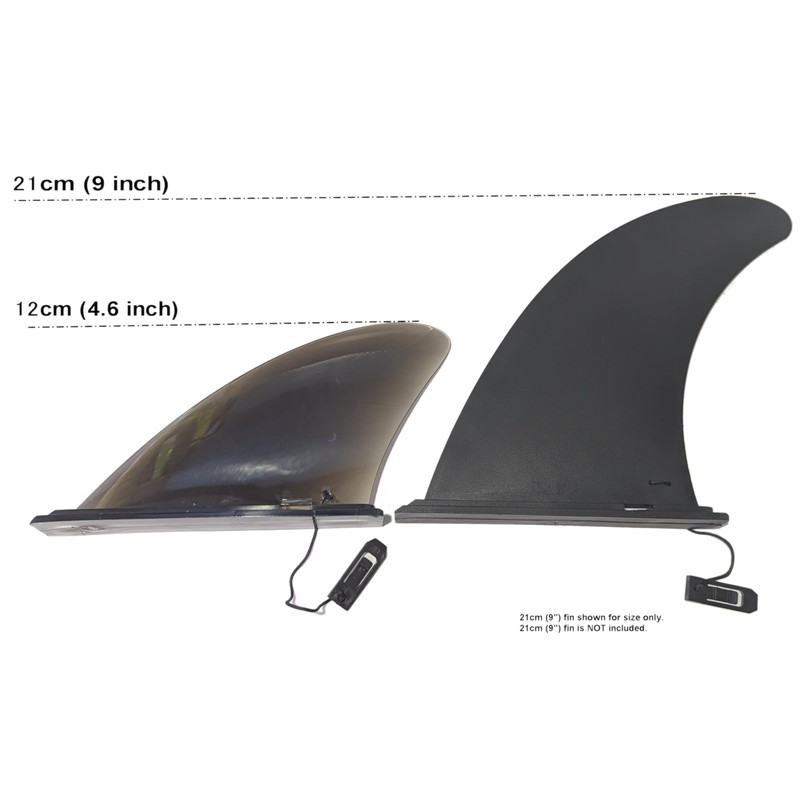 4.7 inches (12 cm) Inflatable SUP Dedicated Center Fin Can