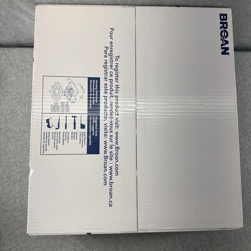 Allen-Bradley Broan LP50100DC LO PROFILE Bathroom Ventilation Fan 50-80-100 CFM