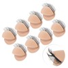 4 Pairs DOUBLE-LAYER Practice Lash Strips for Lash Mannequin Head,