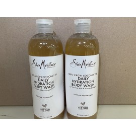 Shea Moisture 100% Virgin Coconut Oil Daily Hydration Body Wash 19.8oz EA (2 PK)