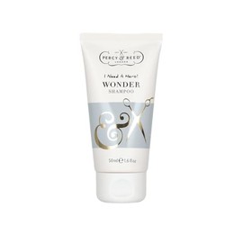 Percy & Reed I Need A Hero! Wonder Shampoo Gentle Nourishing Care - Free from Sulphates & Parabens. Safe for Sensitive Skin. Sulphate-Free, Paraben-Free & Vegan Friendly. For All Hair Types - 50ml