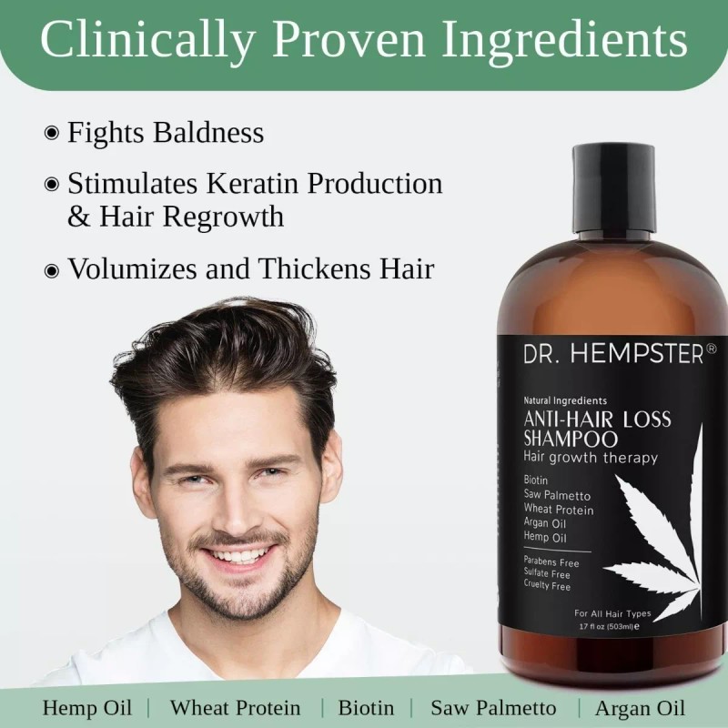 Dr.hempster Dr Hempster Para Pérdida Del Cabello Champú De Biotina