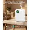 RoyAroma Waterless Essential Oil Diffuser for Home, Smart Scent Air