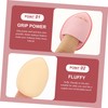 Healvian 7Pcs Mini Finger Makeup Breathable Reusable Cosmetic Tools for
