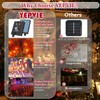 YEPVIE Solar Candy Cane Lights, 12PCS Waterproof Candy Cane Christmas