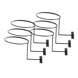 Veraing 6 Pieces Helmet Holder Wall Mount Helmet Storage Display Stand for All Hats