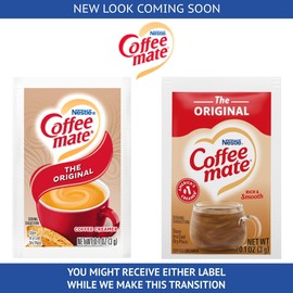 Nestle Coffee mate Original 3 Gram Single Serve Powdered Creamer Packets (Pack of 200)