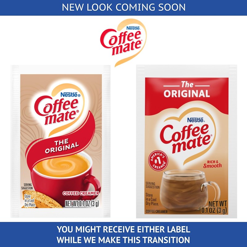 Nestle Coffee mate Original 3 Gram Single Serve Powdered Creamer