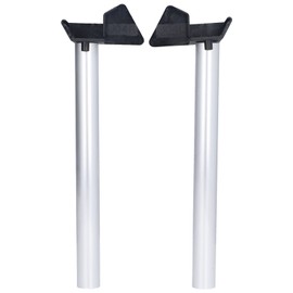 Pack of 2 Greenhouse Rain Gutters, Drainage Downpipe Gutter Kit, For Use in Small Grow Houses, Rainwater Flows Easily From Drainage Pipe to Floor