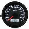 Rise Corporation LED Speedometer, Black Body/Black Panel, Electric, 240km/h 240km/h