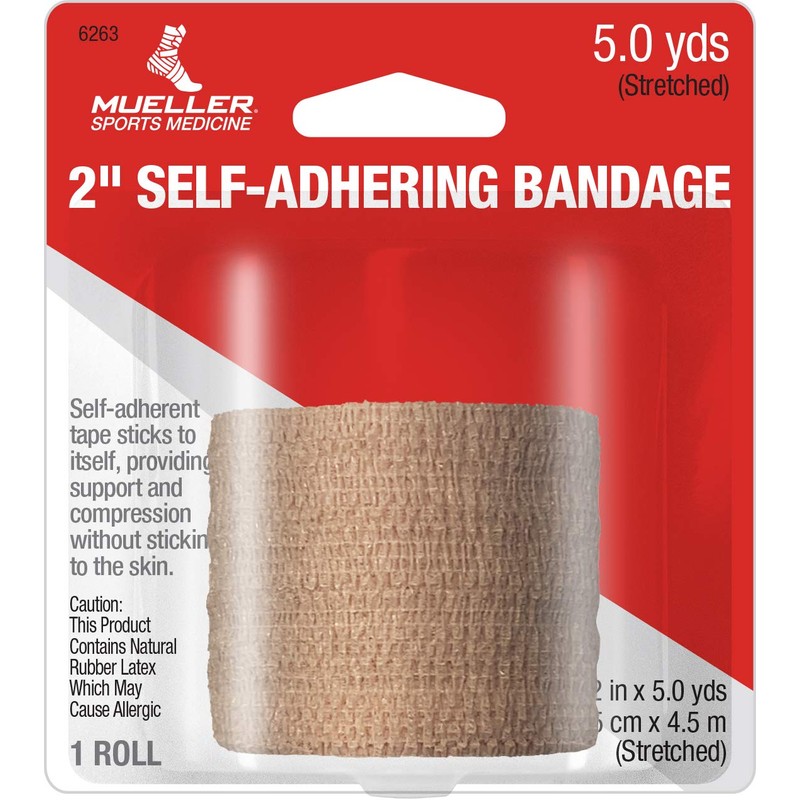 MUELLER Self-adhering Bandage 2 Inch x 5 Yards
