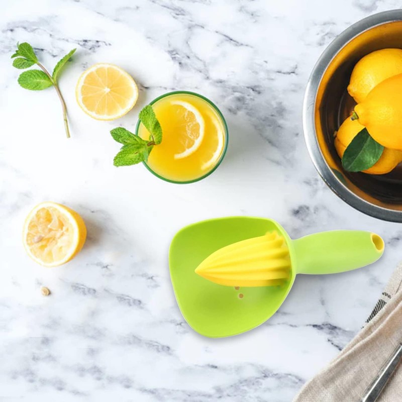 Lemon Squeezer with Splash Guard and Core Catcher, Fruit Press,