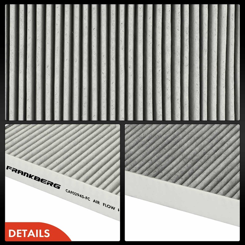 Frankberg Cabin Air Filter Pollen Filter with Activated Carbon Compatible