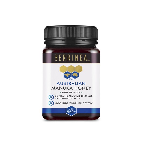 Berringa Australian Manuka Honey High Strength (MGO 550+) 250g, 250g