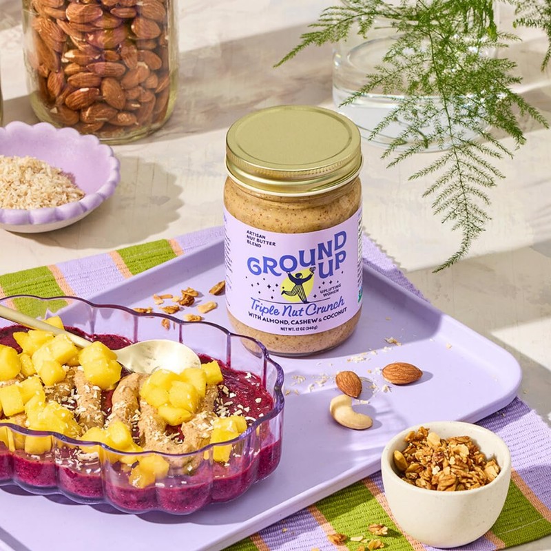 Ground Up Almond & Cashew Nut Butter - Triple Nut