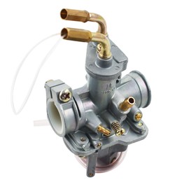 Motorcycle Carburetor Replacement for Y Zinger 50 PW50 Carb with Filter Throttle Cable Choke Cable