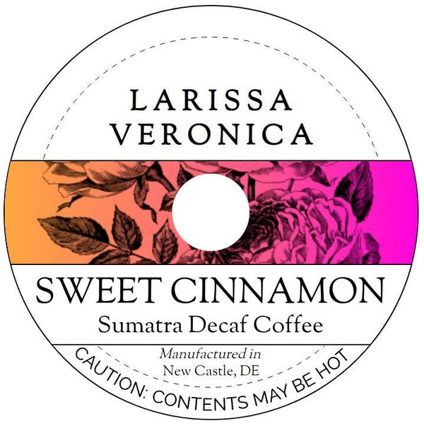 Sweet Cinnamon Sumatra Decaf Coffee (Single Serve K-Cup Pods) (Gourmet,