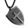 HZMAN Shield Armor of God Ephesians 6:16-17, Faith Cross Stainless