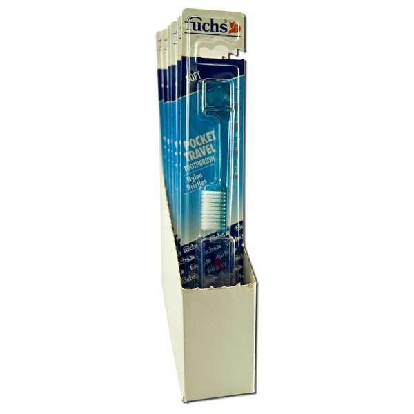 Fuchs Brushes Pocket Nylon Travel Toothbrush
