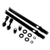 BLACK FXDWG Wide Glide Quick Release Docking Hardware Kit Harley
