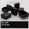 SKIR'CO (12 pcs) Fence Post Caps, Square 50 x 50