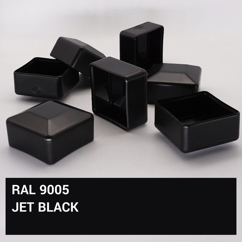 SKIR'CO (12 pcs) Fence Post Caps, Square 50 x 50