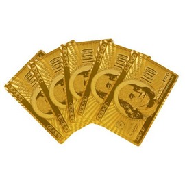 Trademark Poker 24K Gold Playing Cards