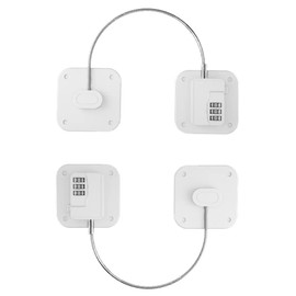 2pcs Door Locks Baby Guard Cupboard Locks Child Locks Drawer Locks Refrigerator Door Window Instructions Included