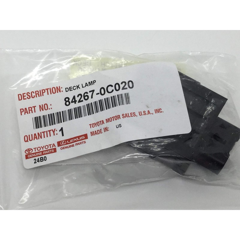 Genuine Toyota Tacoma & Tundra Deck Lamp Bed Light Switch