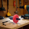 Jinshining 1Pc Red Jump Start Electric Engine Drill Bit Adapter
