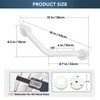 Grab Bars for Bathtubs and Showers- 1-1/4 x 16" Angled