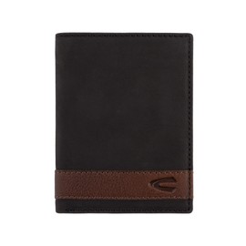 camel active Taipeh Herren Geldbörse Hochformat RFID Leder Mittelgroß Schwarz