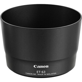 Canon ET-63 Hood for Canon EF-S 55-250mm f/4-5.6 IS STM lens, Black