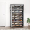 LANTEFUL 10-Tier Shoe Rack Organizer 40 Pair Tall Shoe Shelf
