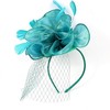 KalluliCC Fascinators Hat for Women Tea Party,Green Headband Kentucky Derby