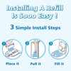 SOHBCLE Refill Bags Compatible with Genie Easy Roll Signature Diaper