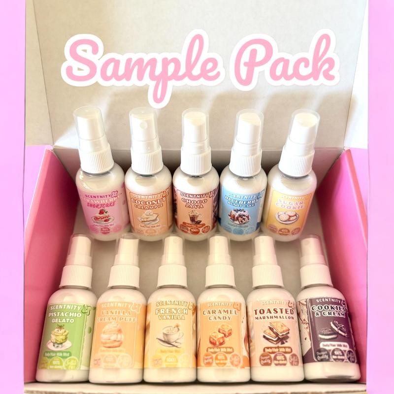 (New) Travel Size Body Milk Mist- Limited Sample Packs -