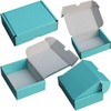 5 x F1 4x3x2" Postal Pip Box Die Cut Blue