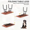 DWVO 42'' Dog Grooming Table, Foldable Pet Grooming Table with